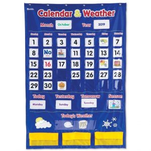 Calendar & Weather Pocket Chart