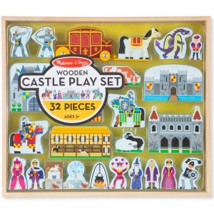Wooden Castle Play Set