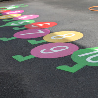 Caterpillar Number Flooring