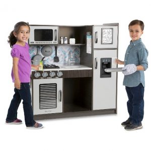 Chef's Wooden Kitchen Charcoal