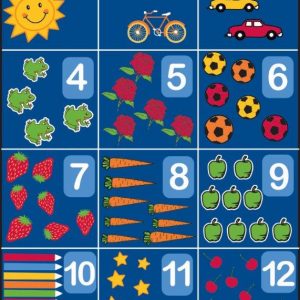 Counting 1-12 Carpet