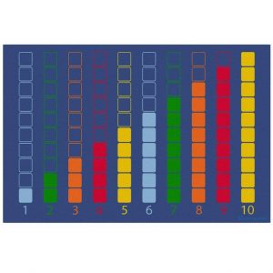 Counting Colour Grid Carpet