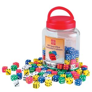 Dice Dot 16mm 100pc