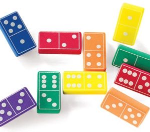 Dominoes Double 6 Foam Class Set 168pc
