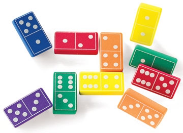 Dominoes Double 6 Foam Class Set 168pc