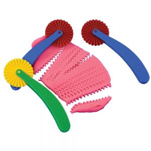 Dough Cutting Pattern Wheels 3pc