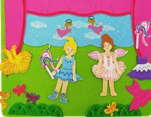 Felt Dancing Ballerinas