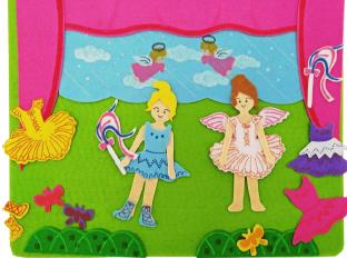 Felt Dancing Ballerinas