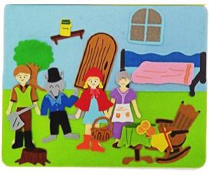 Felt Red Riding Hood