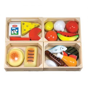 Wooden Food Groups Set