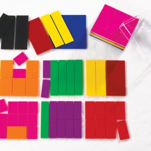 Fraction Squares Unprinted 51pc