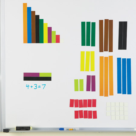 Giant Magnetic Cuisennaire Rods
