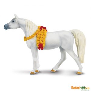White Arabian Mare