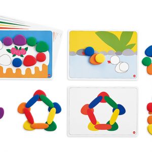 Junior Rainbow Pebbles 36pc with Activity Cards