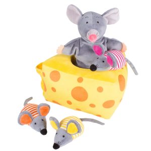 Mila Mouse & Friends Puppet Set