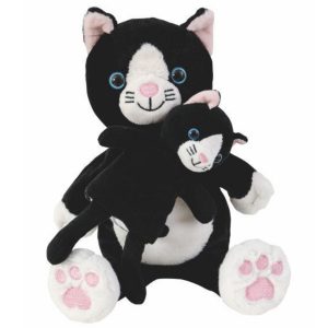 Mommy Cat & Kittens Puppet Set