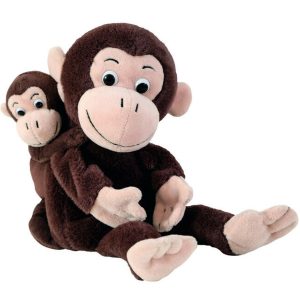 Monkey & Baby Puppet Set