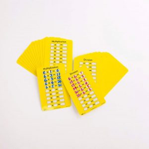 Multiplication & Division Practice Cards 30pc