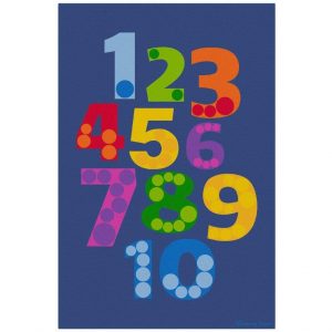Number Pile Carpet