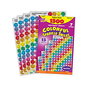 Pack Colourful Sparkle Smiles