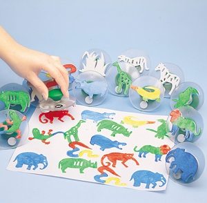 Paint Stamps Jungle