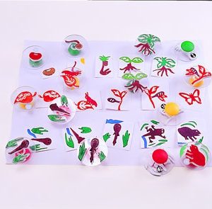 Paint Stamps Life Cycles