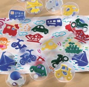 Paint Stamps Transport