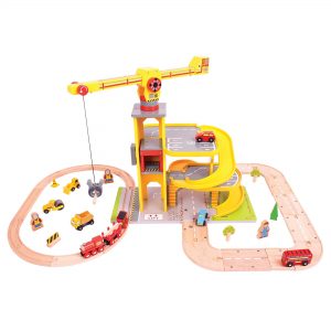 Train Multi Level Crane Set