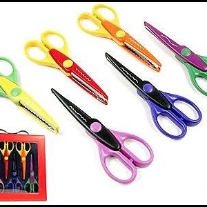 Craft Scissors 6 Design Set