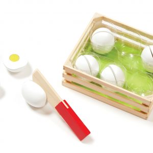 Slice and Sort Wooden Eggs