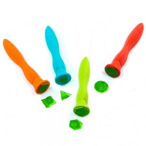 Soft Grip Geometric Stampers