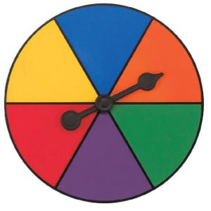 Spinner Asst Colours 5pc