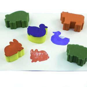 Sponge Painting Animals
