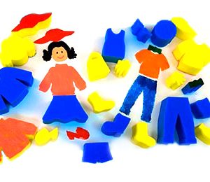 Sponge Painting People