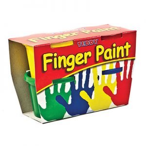 Teddy Finger Paint Set