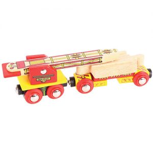 Train Track-Laying Wagon