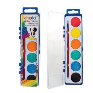 Watercolour Paint Palette 6pc