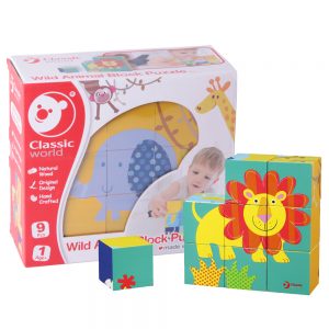 Wild Animal Puzzle Block