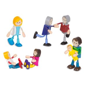 Wooden Flexible Family