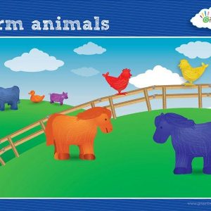 Activity Cards Farm Animal Counters