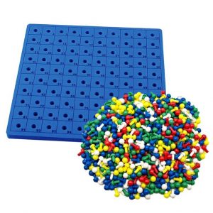Activity Foam Peg Board & Pegs