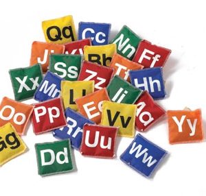 Alphabet Beanbags 26pc