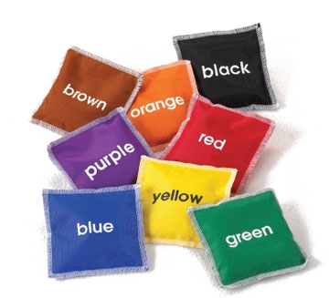 Colours Beanbags 8pc