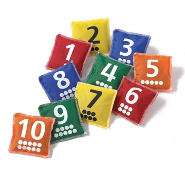 Number Beanbags 1-10