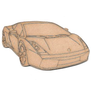 Wood Blank Fast Car