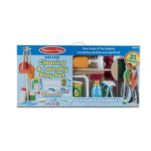 Deluxe Cleaning and Laundry Play Set