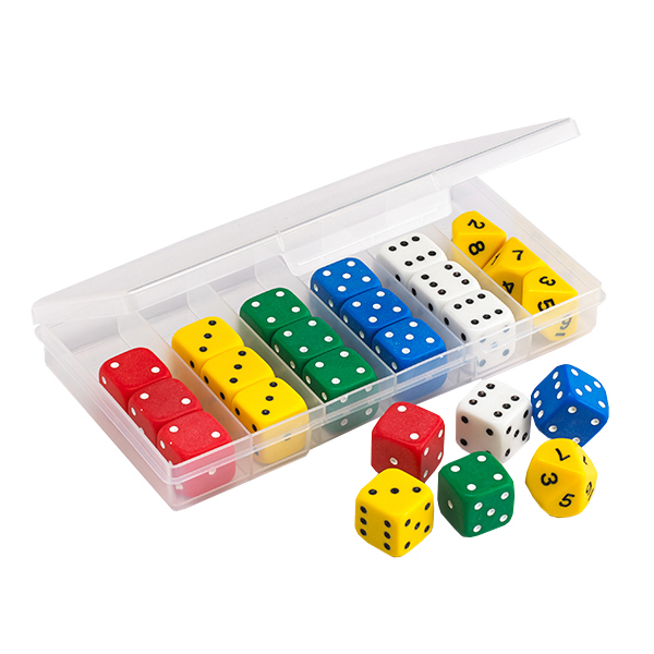 Dice Asst Jumbo 24pc