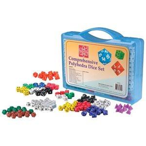 Dice Polyhedra Class Set 162pc