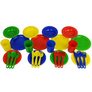 Dinner Set 28pc Bright