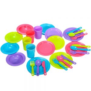 Dinner Set 28pc Pastel